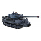 Dálkově ovládané 2 tanky T-34 vs. Tiger pro děti 3+ Střílecí modely 1:28 + Velká tanková bitva + Světelné zvuky