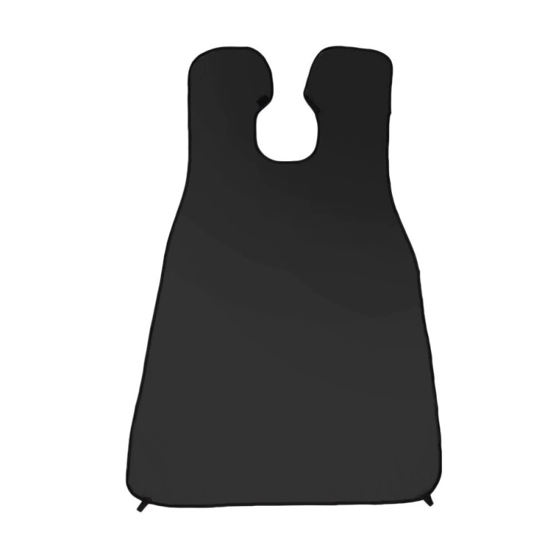 Aga Zástěra na holení vousů s přísavkami na zrcadla Černá