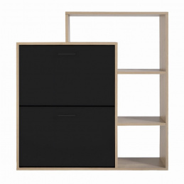 Botník se 2 přihrádkami a policí - sonoma