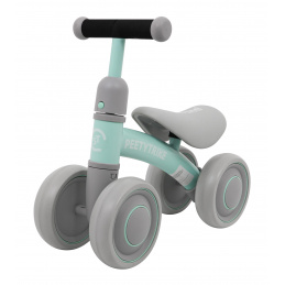 První dětské krosové kolo PettyTrike Zelené čtyřkolové kolo SporTrike