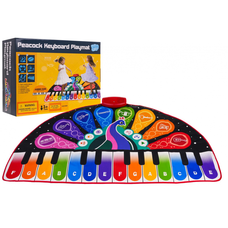 Mata Hudební Keyboard Hudební Páv