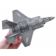 Stíhací kovový vojenský letoun F-25 ZA4326 SZ