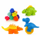 Aga4Kids Plastelína 10ks + příslušenství Dinosauři