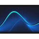 LED pásek 12V vodotěsný 1m NEON - tyrkysová