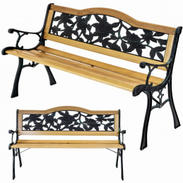 Zahradní lavička - dřevěná