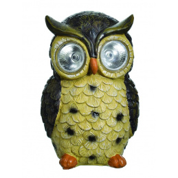 Zahradní solární lampa sova