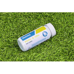 50 testovacích proužků na vodu v bazénu BESTWAY pH + chlor + alkalita