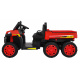 Farmářské auto pro 2 děti Červené + 4x4 + Dálkové ovládání + Kiper + LED Audio