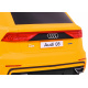 Audi Q8 Zvedák pro děti baterie Žlutá + Dálkové ovládání + EVA + Pomalý start + MP3 USB + LED dioda