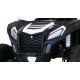 Buggy ATV Racing pro 2 děti Bílá + pohon 4x4 + dálkové ovládání + pomalý start + MP3 LED