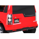 Land Rover Discovery Dětské elektrické autíčko červené + dálkové ovládání + EVA kola + pomalý start + rádio MP3