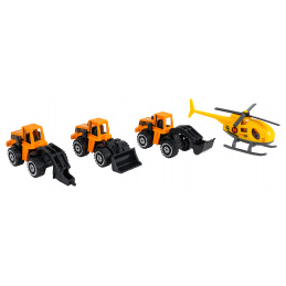 Sada Parkoviště a Stavební plocha + Auta