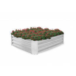 Aga Vyvýšený záhon 120x90x30 cm pozinkovaná ocel