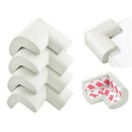 Pěnová ochrana rohů  Bílá - 4 kusy