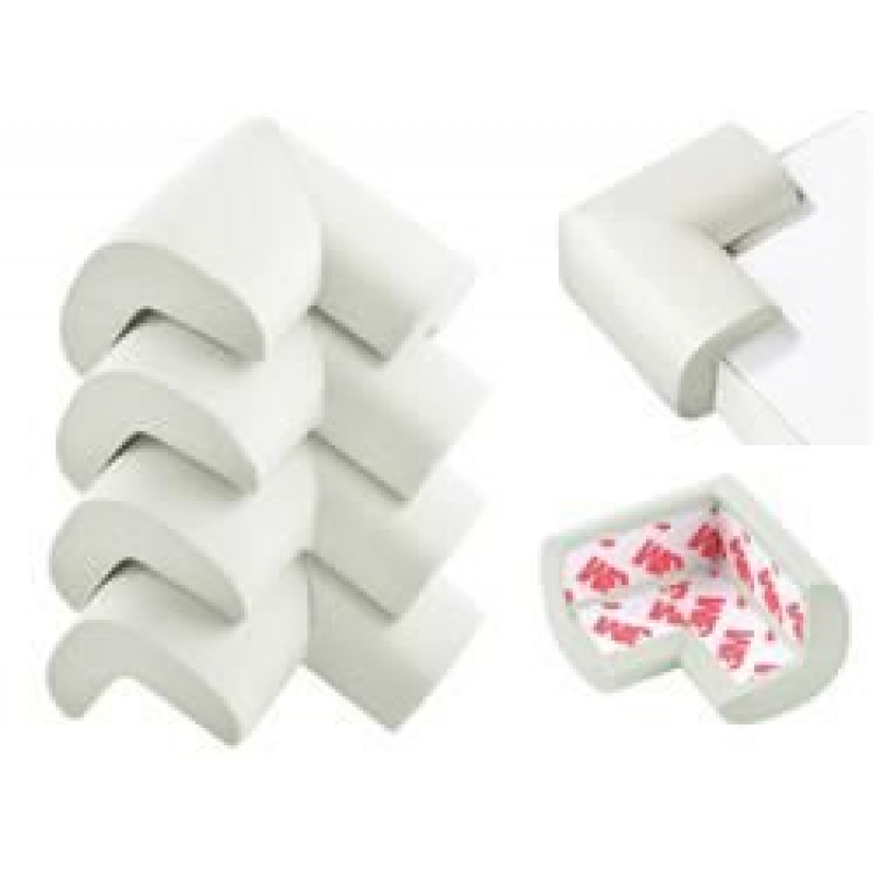 Pěnová ochrana rohů  Bílá - 4 kusy