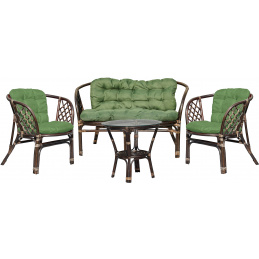 Aga Ratanová sestava BAHAMA Choco Dark Green