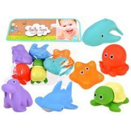 Gumová mořská zvířata sada 6ks A3510