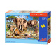 CASTORLAND Puzzle 260 dílků - Zvířata ze Savany