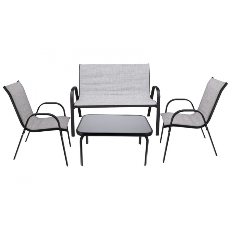 Zahradní nábytek FIESTA - stůl, pohovka, 2 křesla