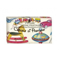 Přírodní rostlinné mýdlo v kostce pro děti Magnolia 100 g FLORINDA univerzální