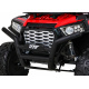 Buggy UTV Off-roader pro děti Červená + dálkové ovládání + nosič zavazadel + pomalý start + EVA + MP3 LED