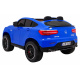 Mercedes GLC 63S dětské auto Modrá + 4x4 + MP4 + LED + Eco kůže + Pomalý start + EVA