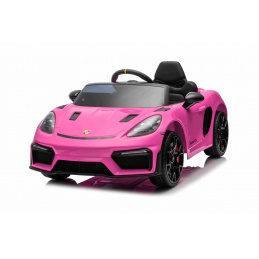 Vozidlo Porsche 718 Růžové MP4