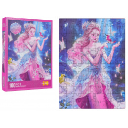 Sada Puzzle 100 ks. Princezna Růžová