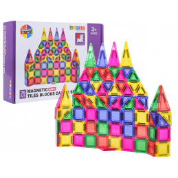 Sada Barevných Magnetických Kostek 75 ks.
