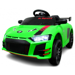 R-Sport Elektrické autíčko s dálkovým ovládáním Cabrio A1 Zelené