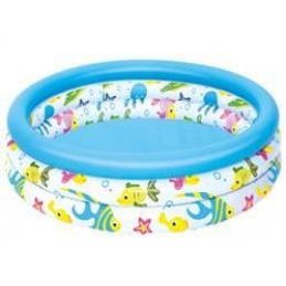 Dětský nafukovací bazén s potiskem 102cm BESTWAY 51008