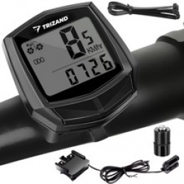 Voděodolný tachometr na kolo IPX4 Černý Trizand 18664