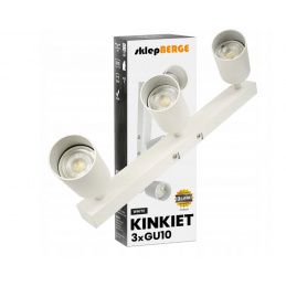 Stropní svítidlo LED VIKI-X 3x GU10 - bílé