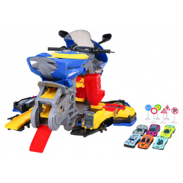 MEGA Parkování s funkcí kouře motocyklu