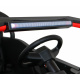 ATV Závodní bugina pro 2 děti Červená + pohon 4x4 + dálkové ovládání + pomalý start + MP3 LED