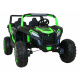 Buggy ATV Racing pro 2 děti Zelená + pohon 4x4 + dálkové ovládání + pomalý start + MP3 LED