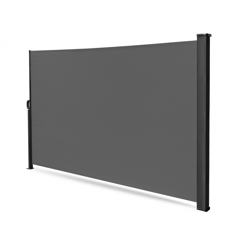 Aga Boční markýza 1,5x3 m Tmavě šedá 2DAZ416 - II. JAKOST