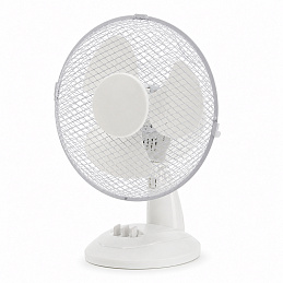Aga Stolní ventilátor 27 cm Bílý 6DAZ562 - II. JAKOST