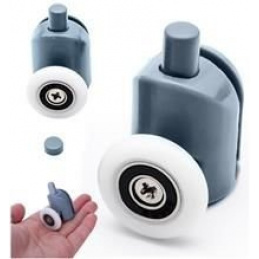 Kolečko pro sprchový kout, jednoduché, spodní