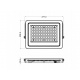 LED reflektor PREMIUM LINE - 50W - IP65 - neutrální bílá