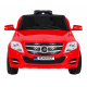 Dětské autíčko City Rider Červené + Dálkové ovládání + Nastavení volantu + Pomalý start + MP3 USB + LED dioda