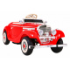 Mercedes Benz Retro 540A pro děti Červená + režim "Rodič" + dálkové ovládání + audio panel + LED dioda