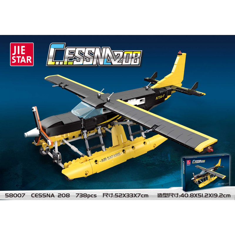 Sada Stavebnice Letadlo 739ks.