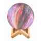 Lampička barevný Měsíc 15cm, 16 barev ISO 9510