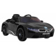 BMW I8 Lift Battery Car Black + dálkové ovládání + pomalý start + 3bodové pásy + MP3 USB + LED dioda