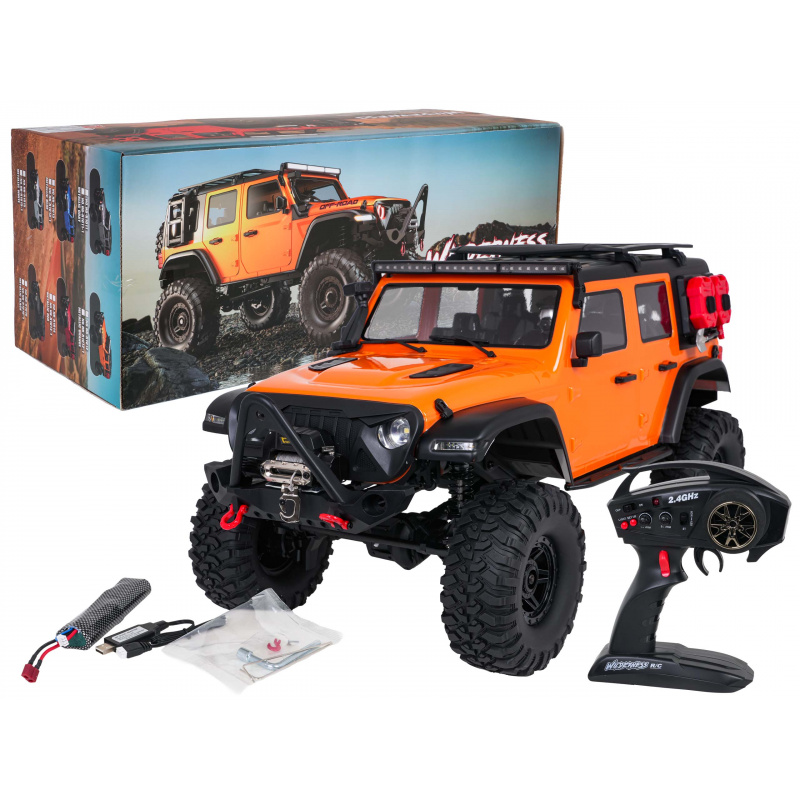 Auto R/C WILDERNESS RTR 1:10 Oranžový