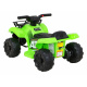 Dětská bateriová čtyřkolka Storm Green + 25W motor + MP3 USB + LED dioda