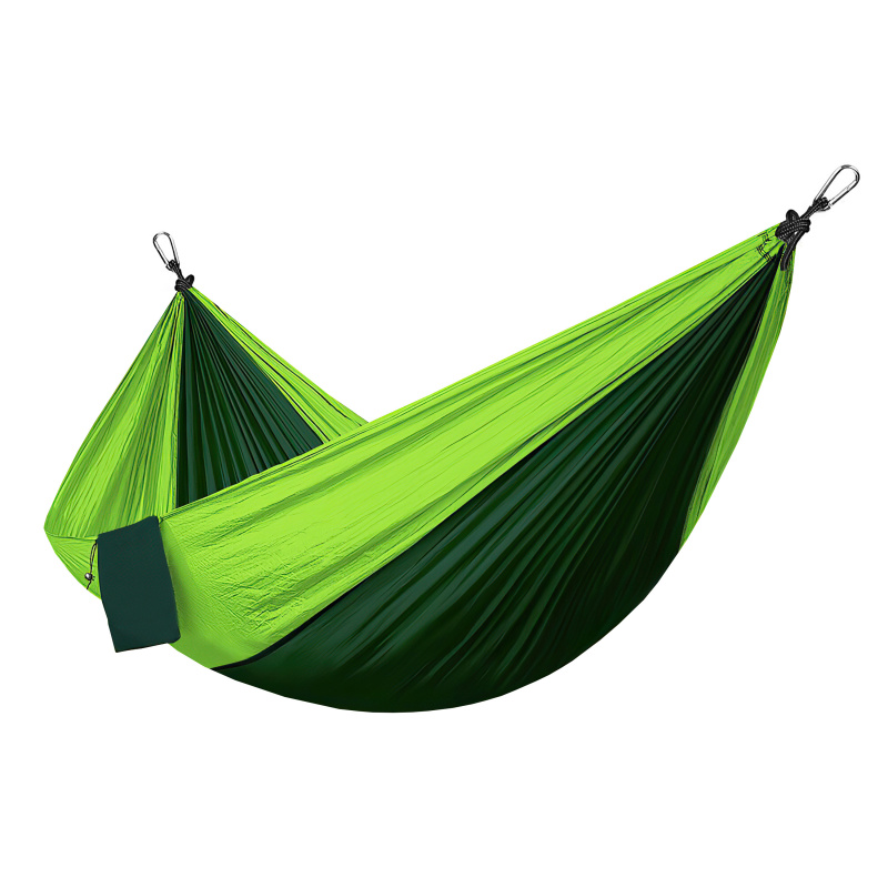 Aga Cestovní houpací síť 270x140 cm Zelená