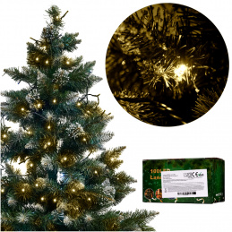 Aga LED Světelný řetěz 10 m 100 LED Teplá bílá