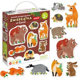 CzuCzu Puzzle Zvířátka v lese ZA4158